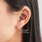 Diamond Martini Studs