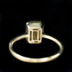 Yellow Gold 1.60 Carat Citrine Ring