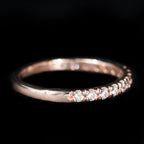 Rose Gold 0.37 CTW Diamond Band