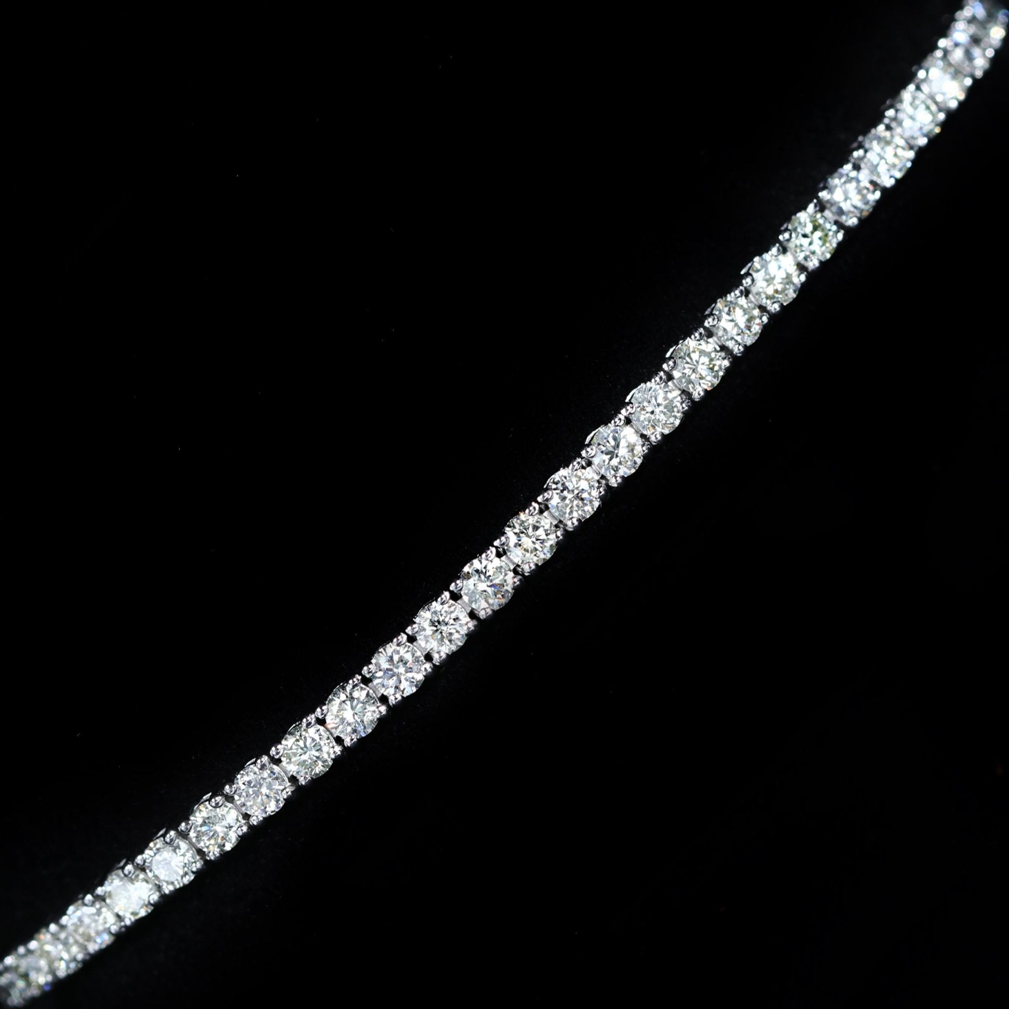 White Gold Diamond Tennis Bracelet