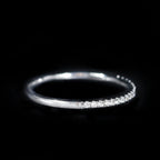 White Gold 0.11 CTW Diamond Band