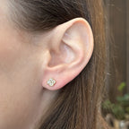 Yellow Gold 0.55 CTW Diamond Stud Earrings