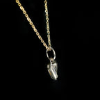 Yellow Gold 0.20 Carat Kite Cut Diamond Charm/Pendant