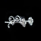 White Gold 0.22 CTW Diamond Stud Earrings