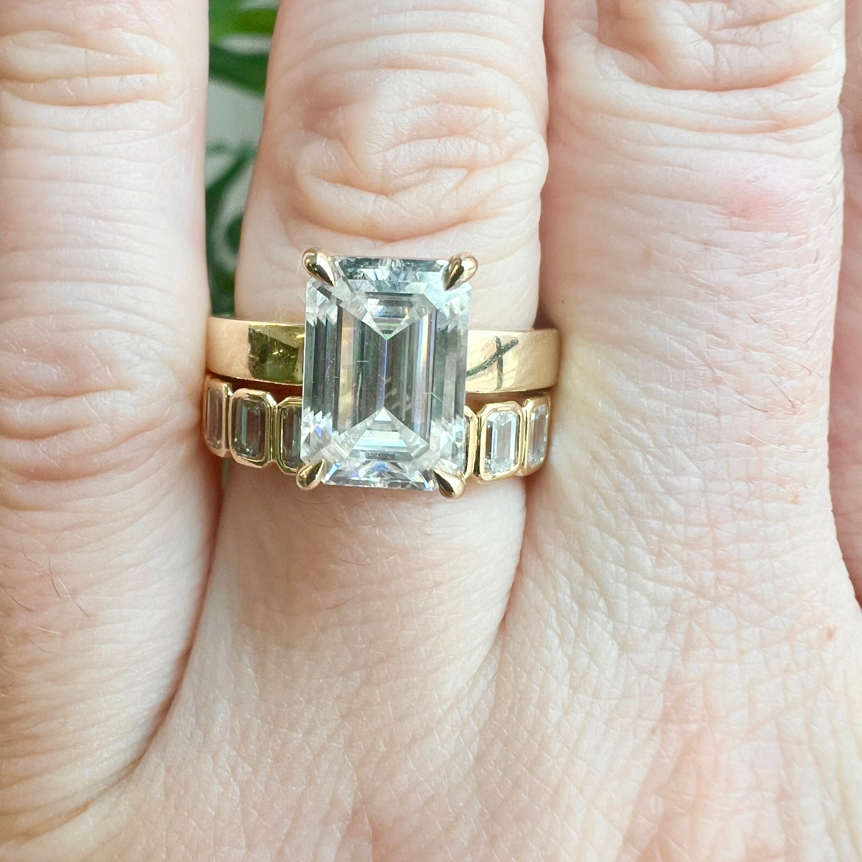 Rhodes Half Eternity Band