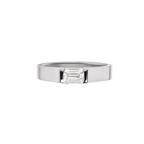 Liz Emerald Cut Signet