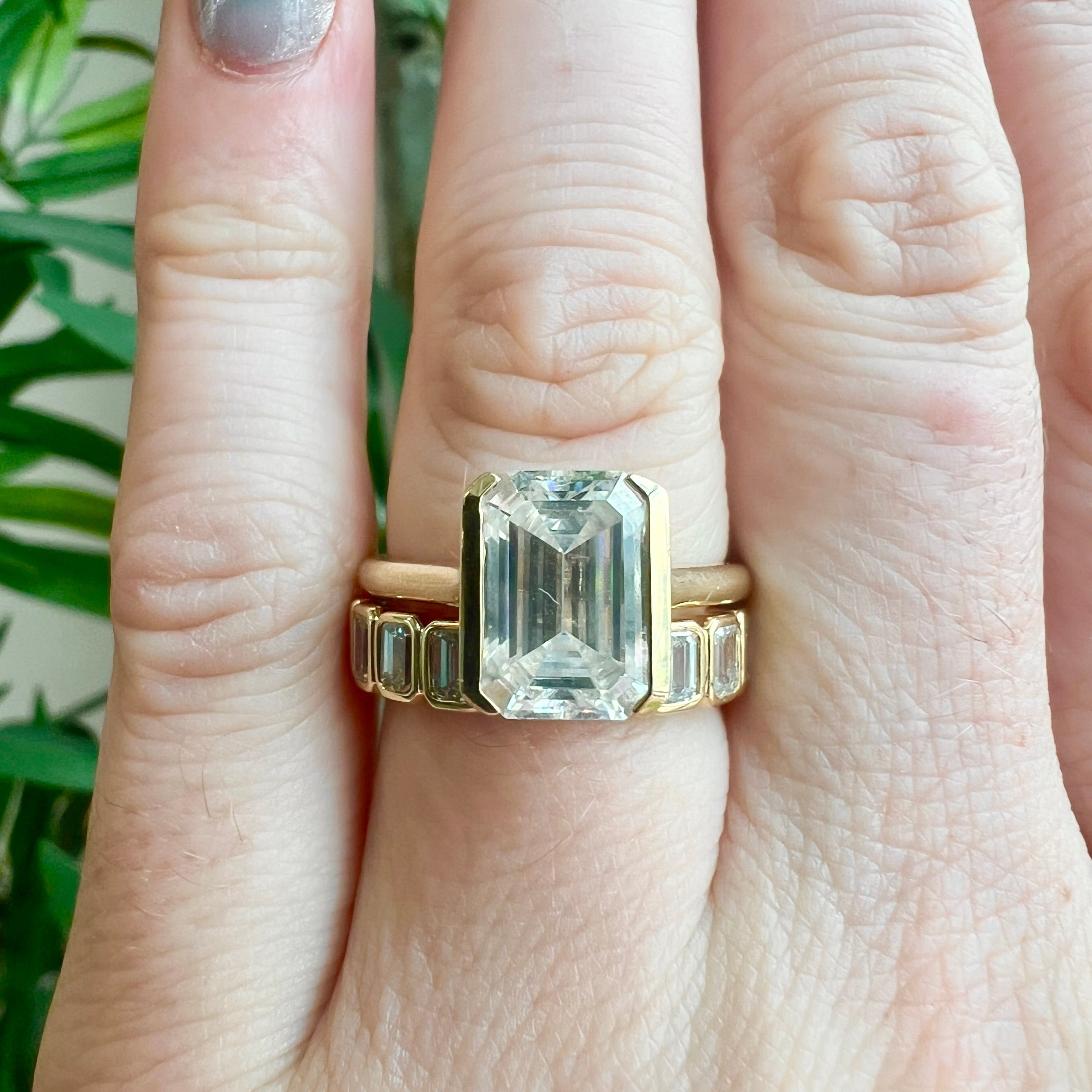 Rhodes Half Eternity Band