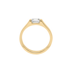 Liz Emerald Cut Signet
