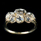 Estate GIA 5.61 CTW Old Mine Cut Diamond Engagement Ring