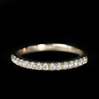 Yellow Gold 0.21 CTW Diamond Band