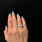 White Gold 2.11 Carat Diamond Band