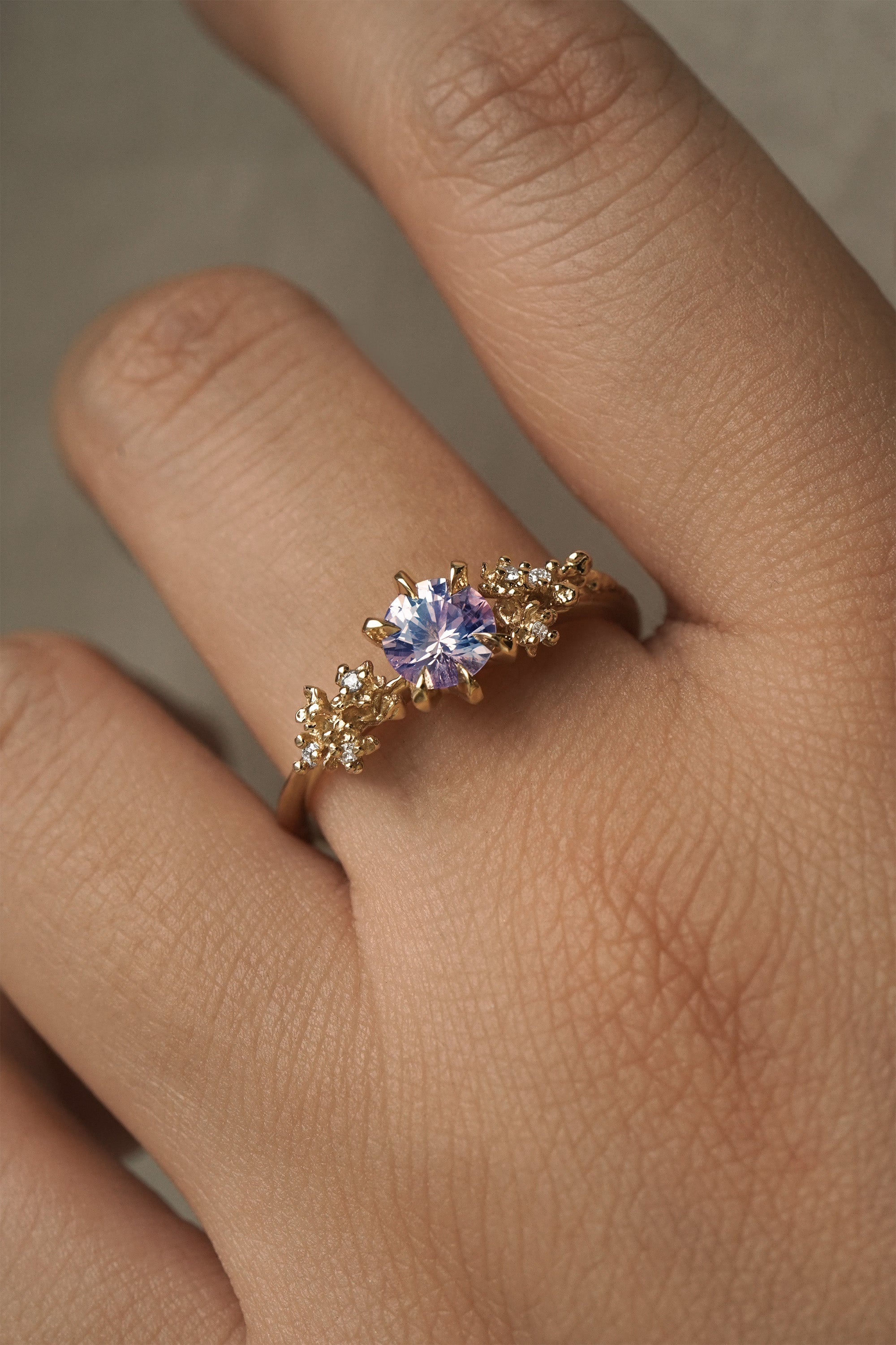 Lilac Sapphire Asrai Garden Ring