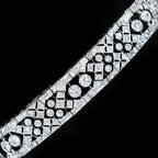 French Art Deco 11.50 CTW Diamond Bracelet