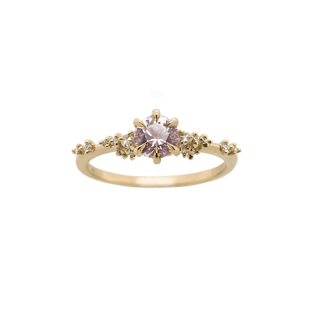 Brilliant Sapphire Daphne Ring
