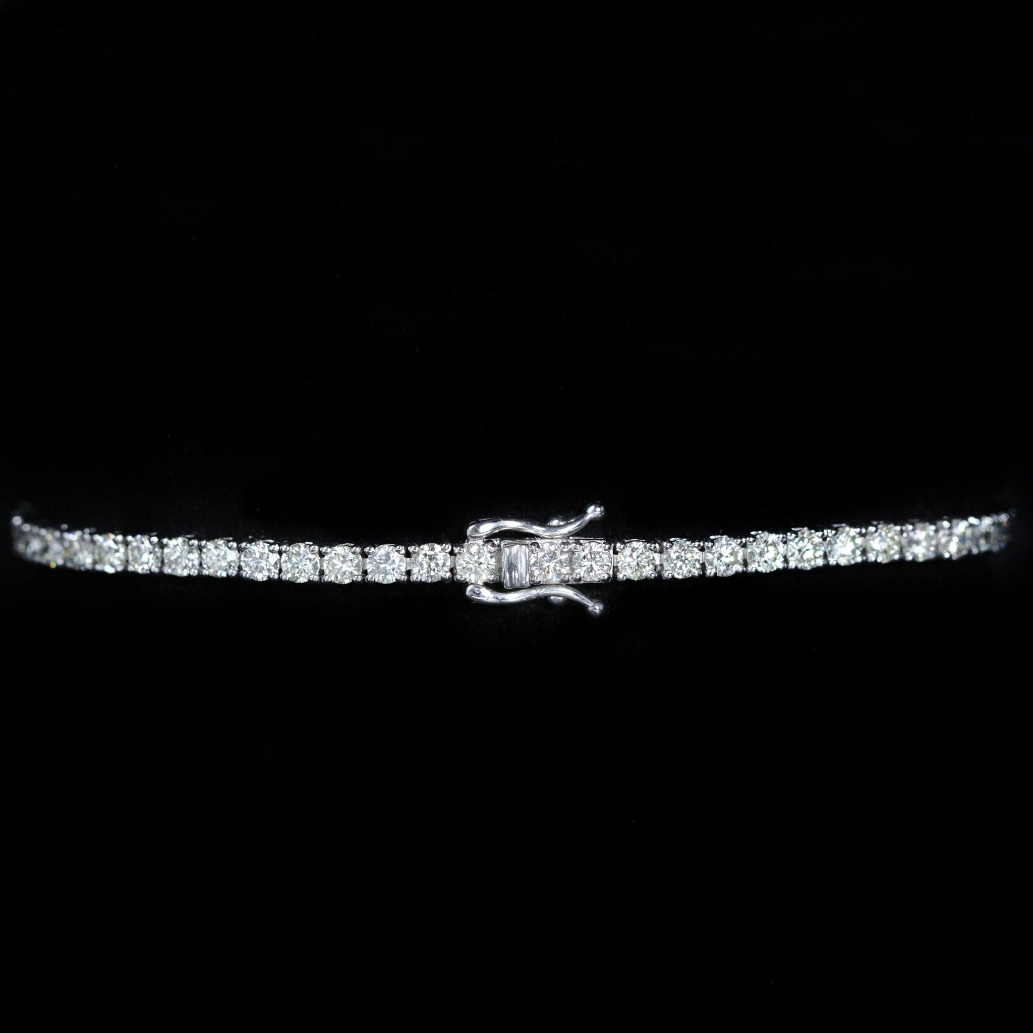 White Gold Diamond Tennis Bracelet
