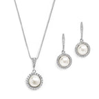 Luna Freshwater Pearl Pendant Set
