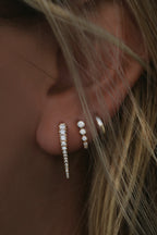 Gold classic gold baby hoop