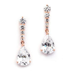 Tanika Diamond Rose Gold Earrings