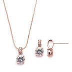 Veronica Diamond Pendant Set