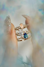 Lab Grown Marquise Cut Diamond Nereid Ring